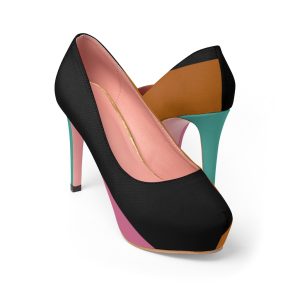 Zapatos Con Plataforma Camel Block
