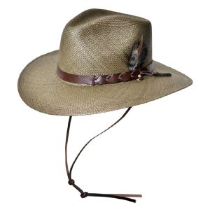 Sombrero Llanero con  Fiador y Pluma