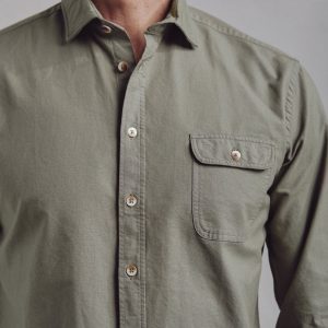 Camisa Troy Gris Verdoso