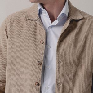Chaqueta Pana Beige
